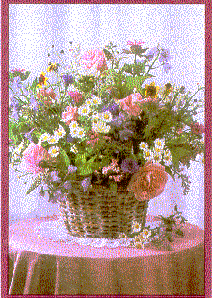 Basket of flowers (Maison-Dardenne-Walker Funeral Home)