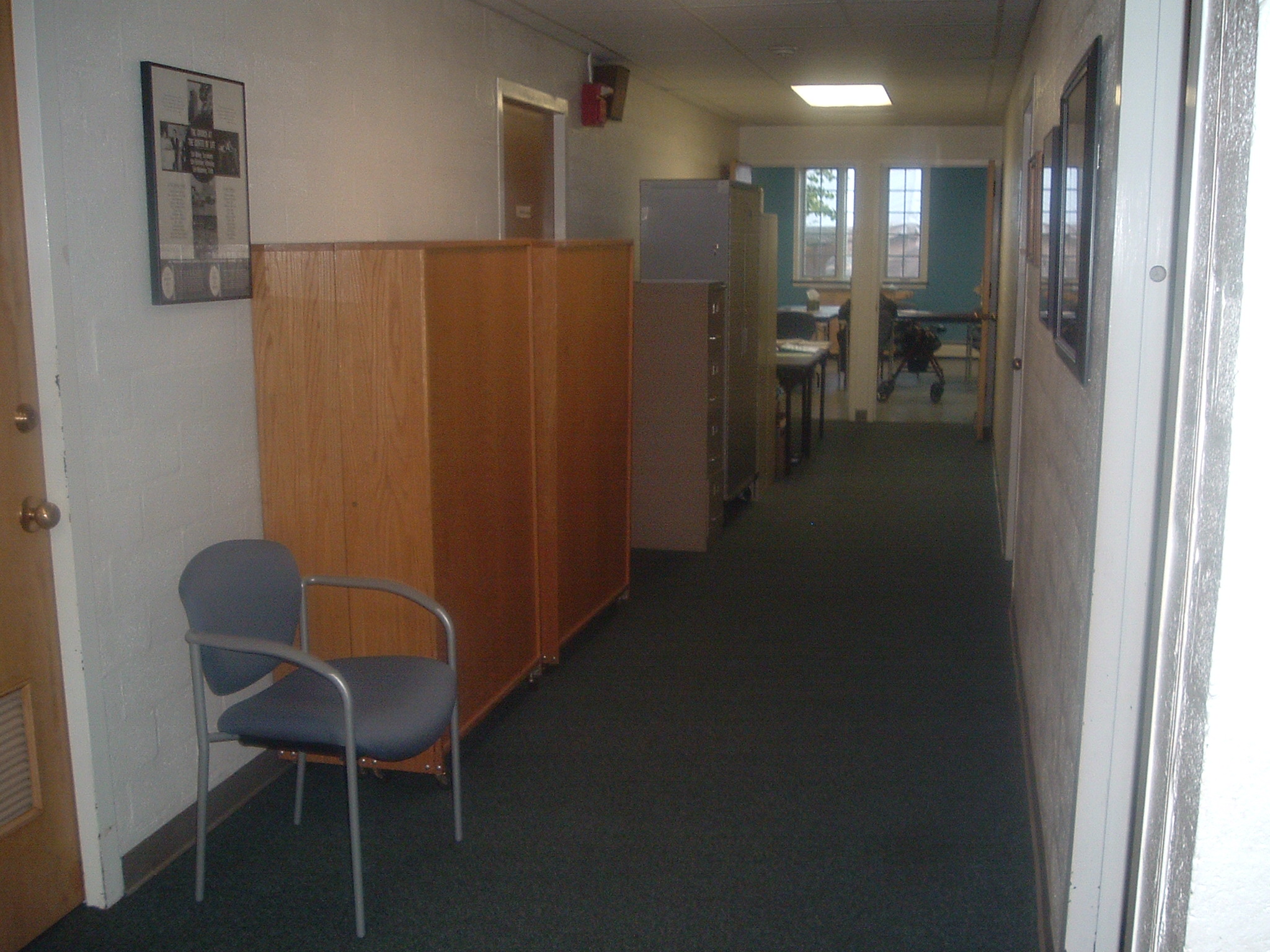 Respite Care Set-up in Choir Room