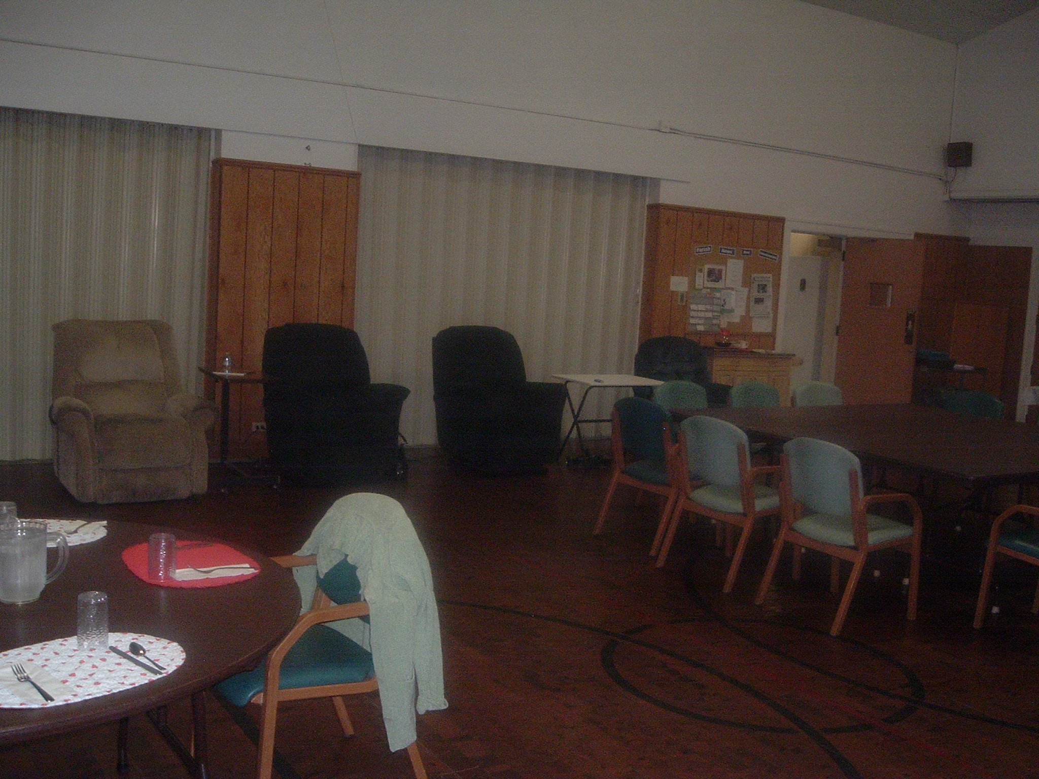 Respite Care Setup in Gym with Luncheon - 03