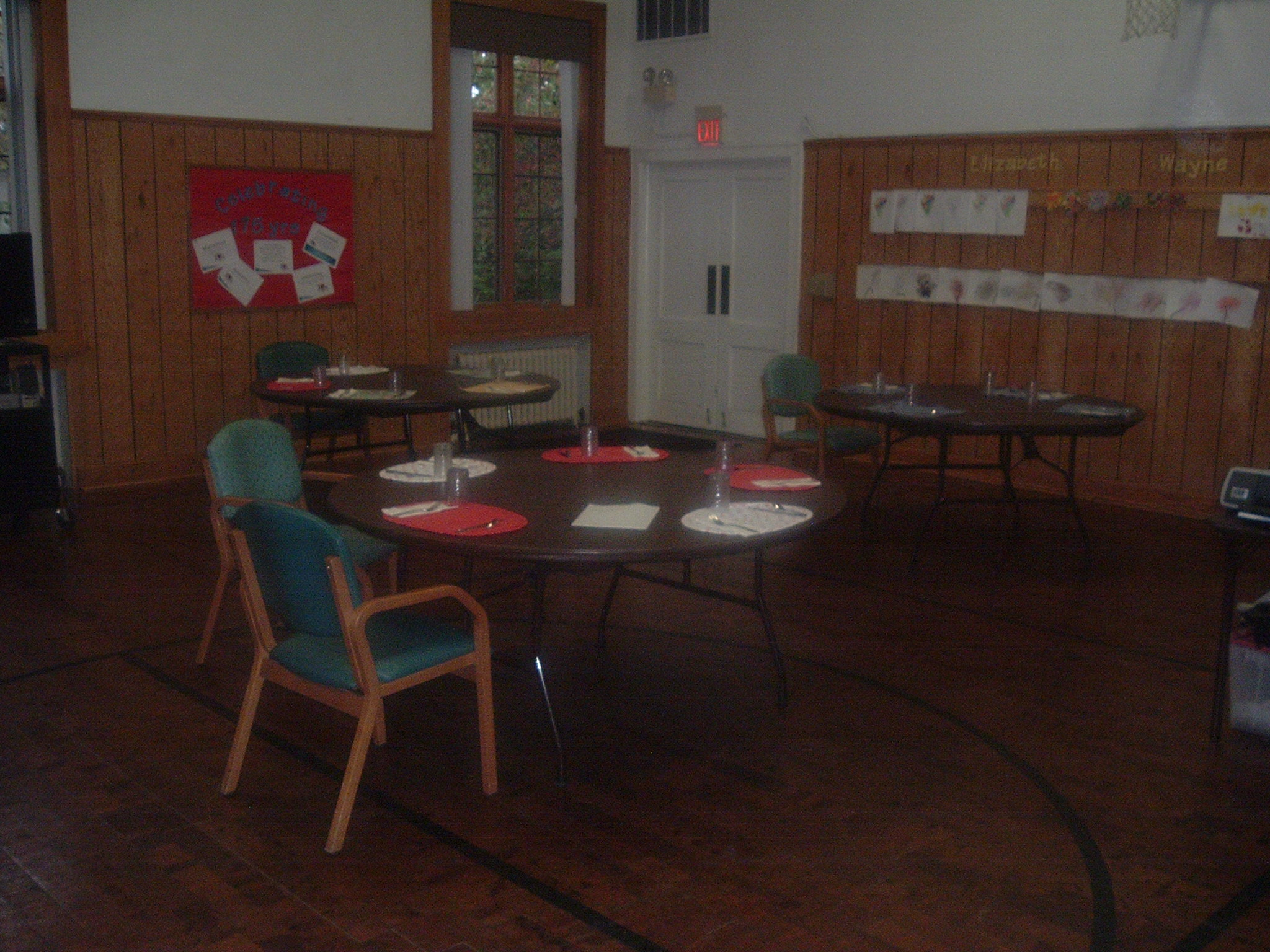 Respite Care Setup in Gym with Luncheon - 04