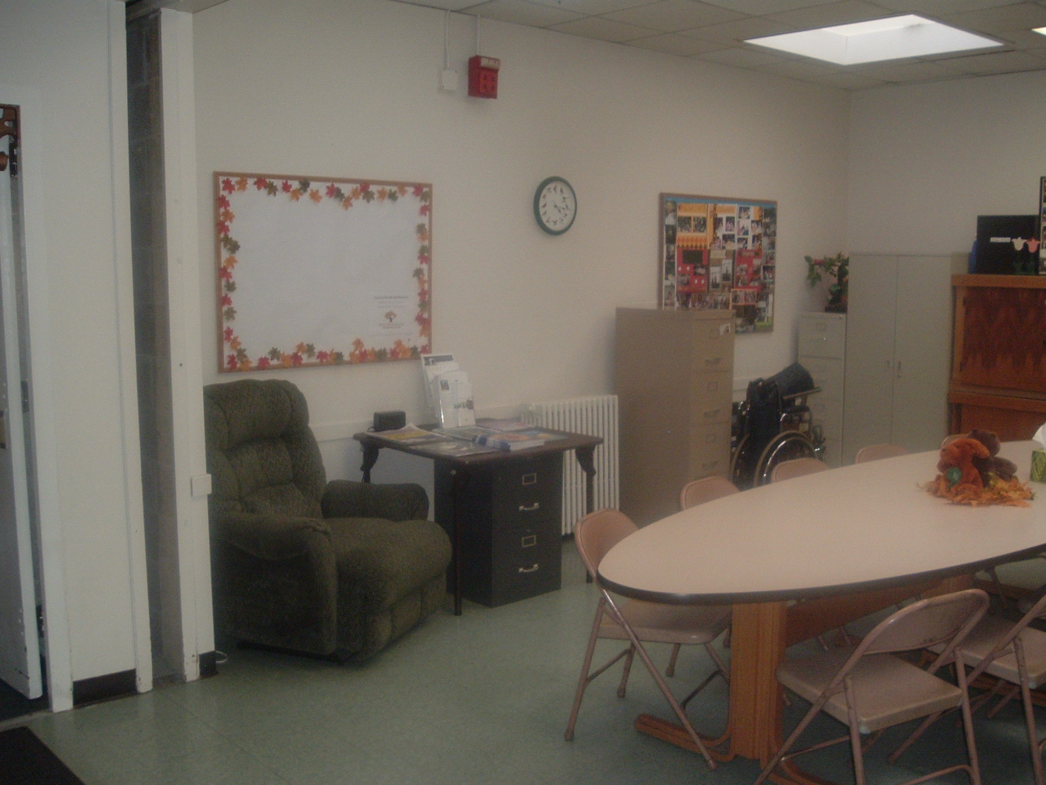 Respite Care Set-up in Skylight Room