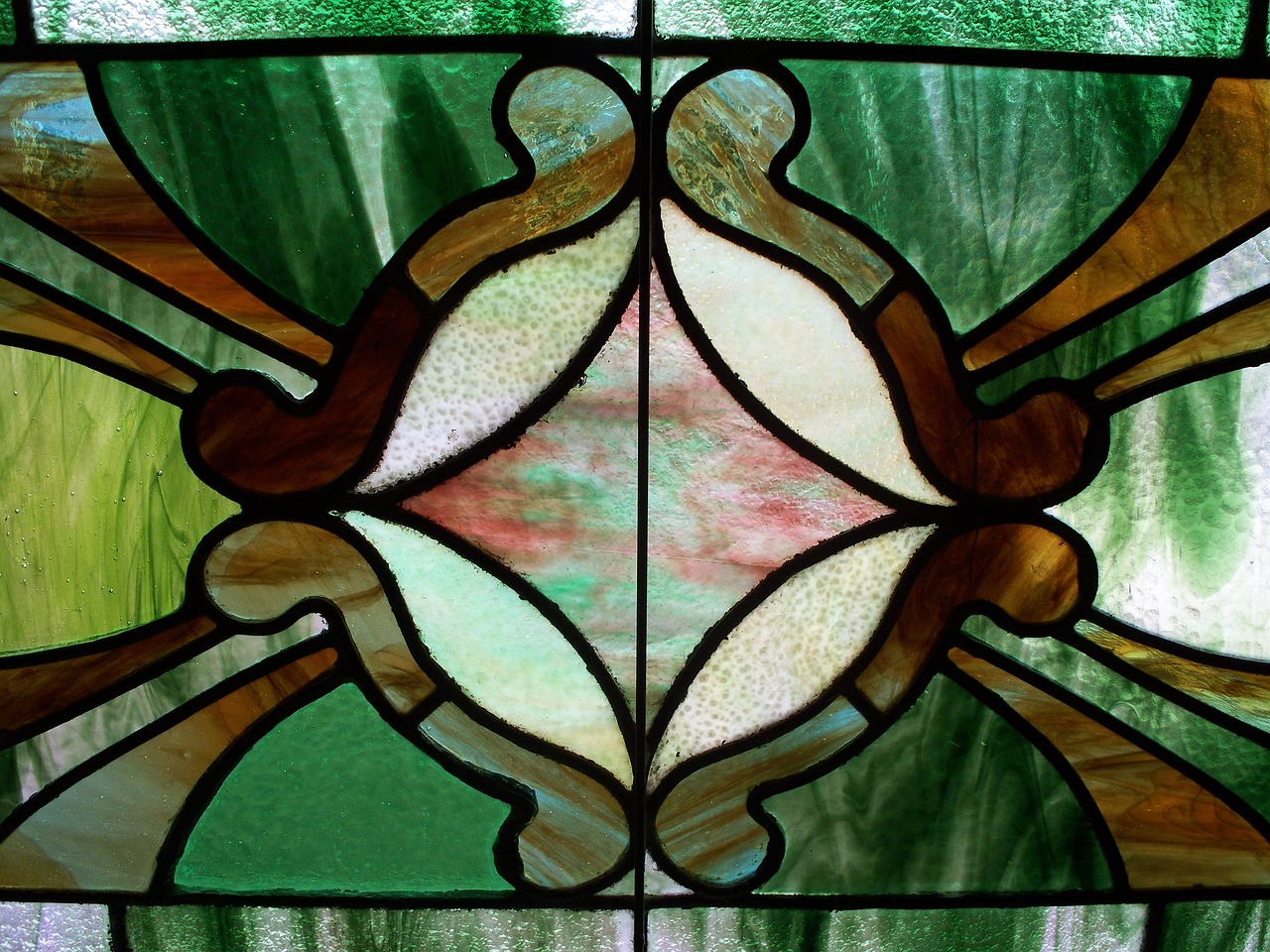 Green Stained Glass from Pixabay