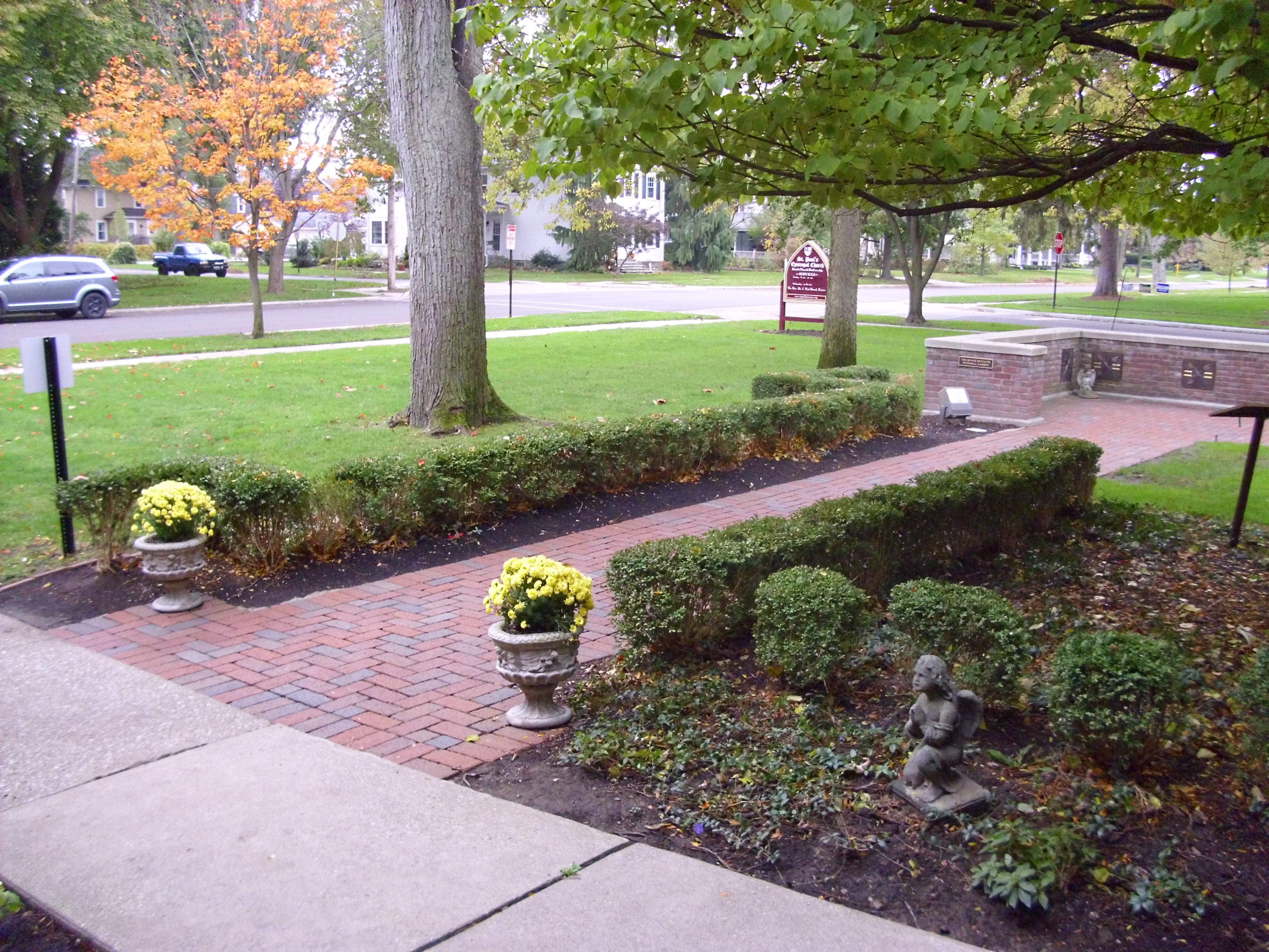 Church Garden Before Winter - 2017