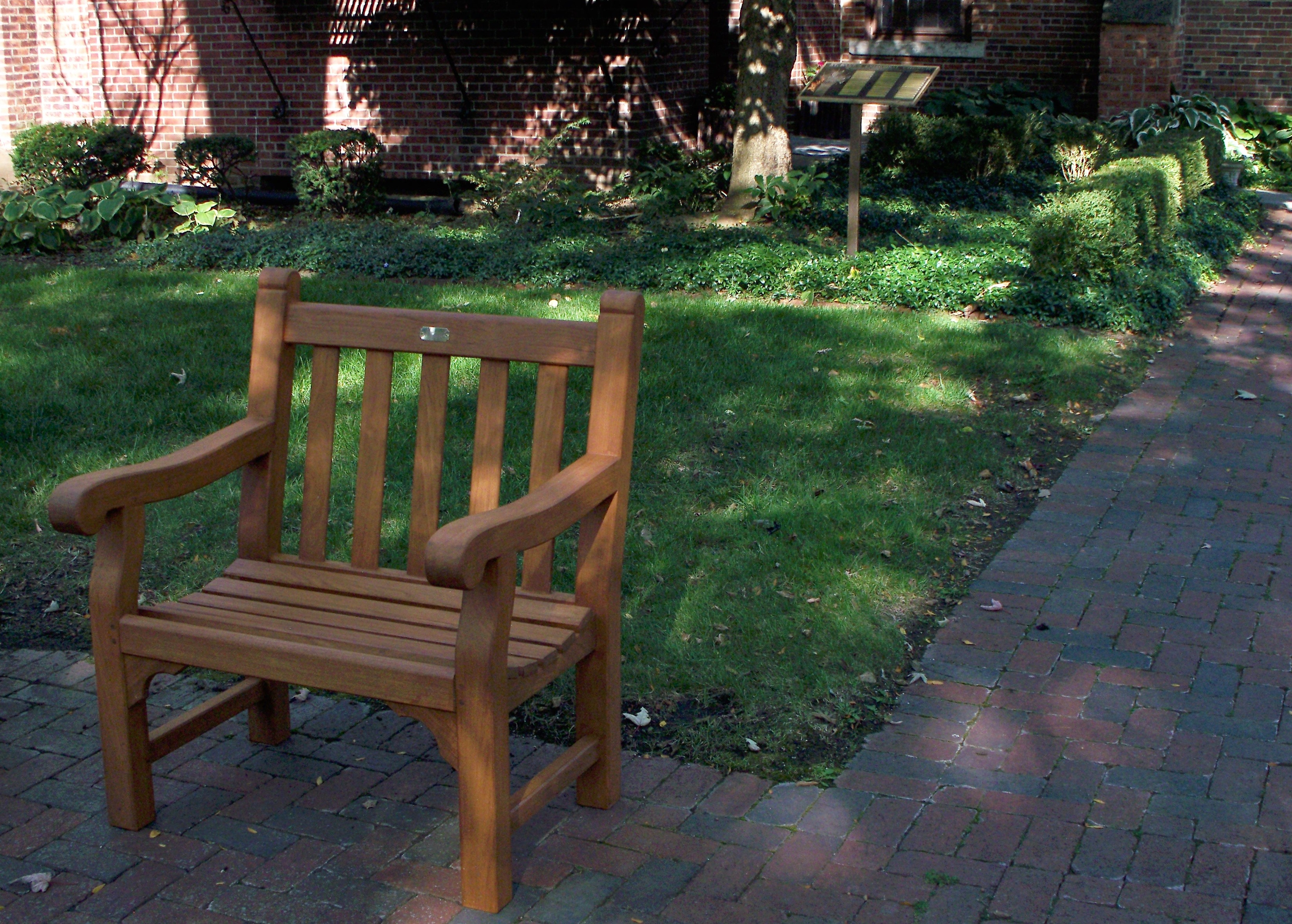 View 'Photo_DONALD_F_BAUMGARTNER_Memorial_Bench_and_path' in a new window Photo_DONALD_F_BAUMGARTNER_Memorial_Bench_and_path