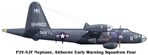 P2V-5JF Neptune, Airborne Early Warning Squadron Four