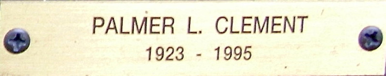 Plate PALMER L CLEMENT