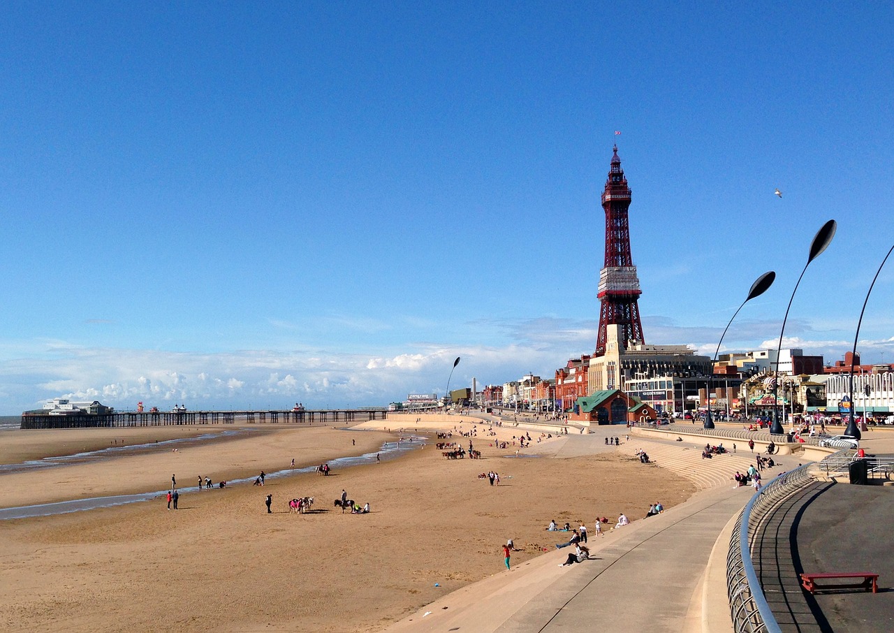 Blackpool Tower and Seaside