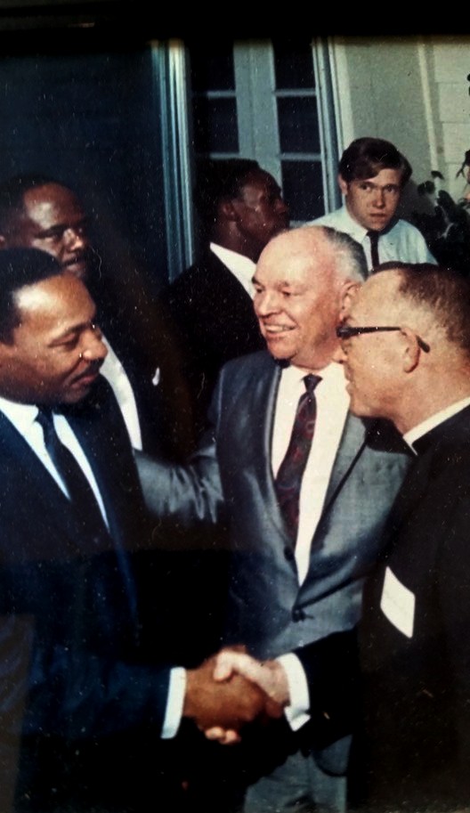 Martin Luther King, Edward Lamb, and Howard Graham, 1967