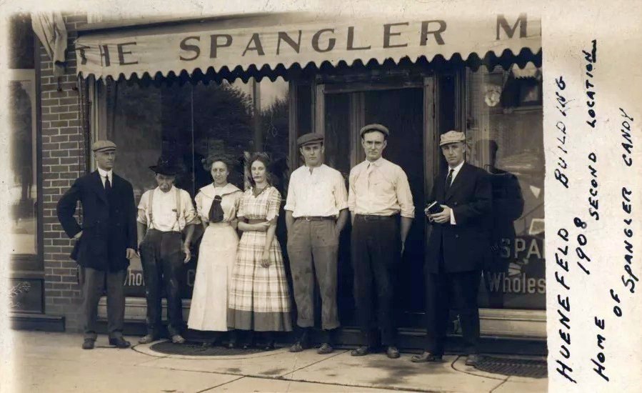 1908_Ernest_Eli_Munson_Florence_Heign_Carmen_Salisbury_Ray_Cline_Will_Cline_Arthur_Spangler
