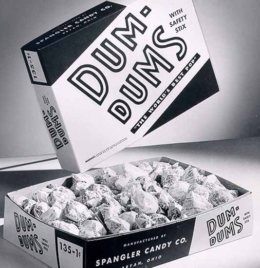 Box of 'Dum Dums'